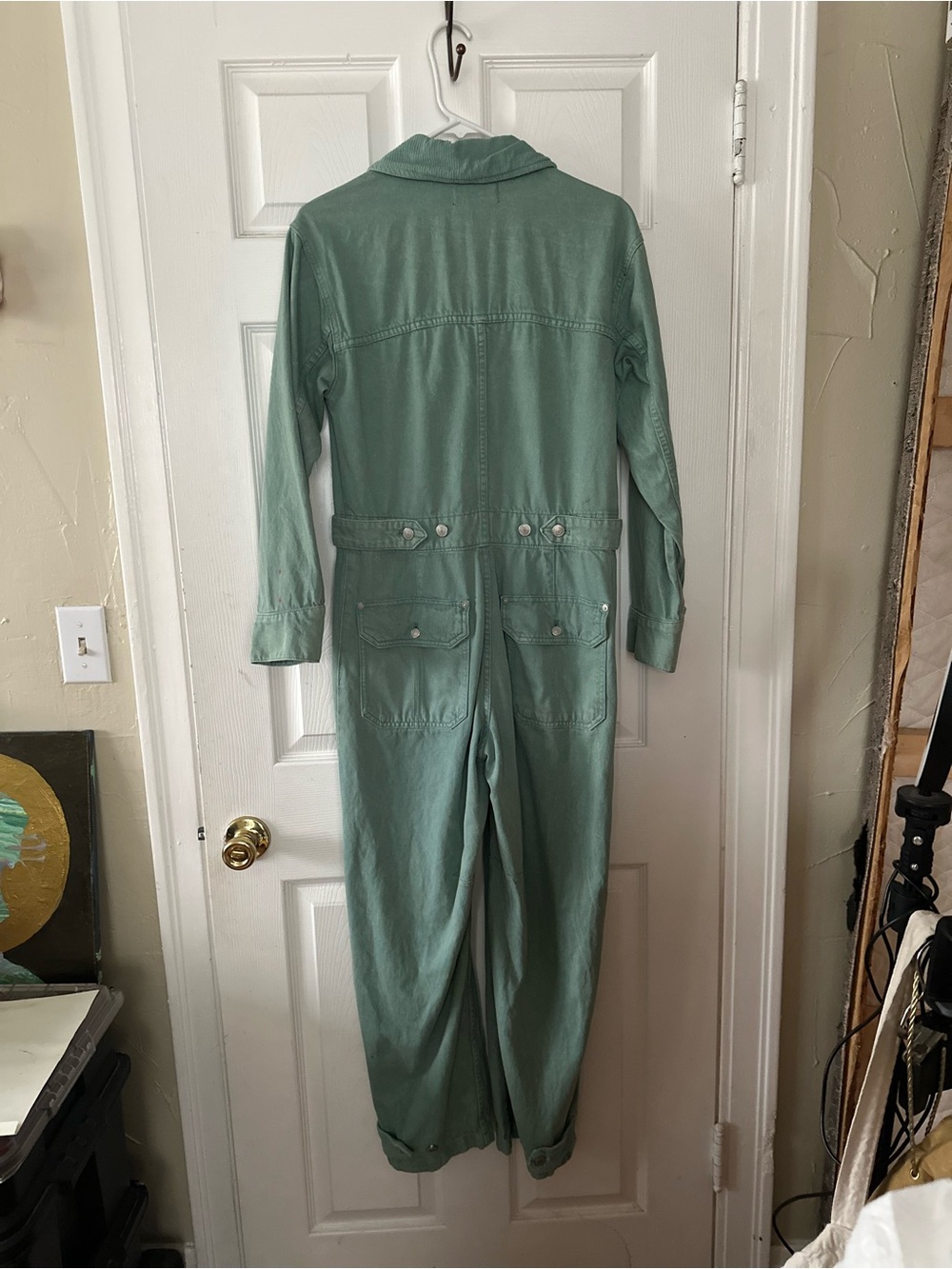 We The Free Green Utility Jumpsuit - Picture 4 of 10